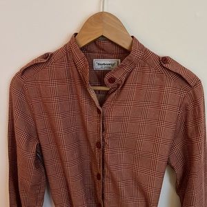 Vintage Plaid Burberry Dress